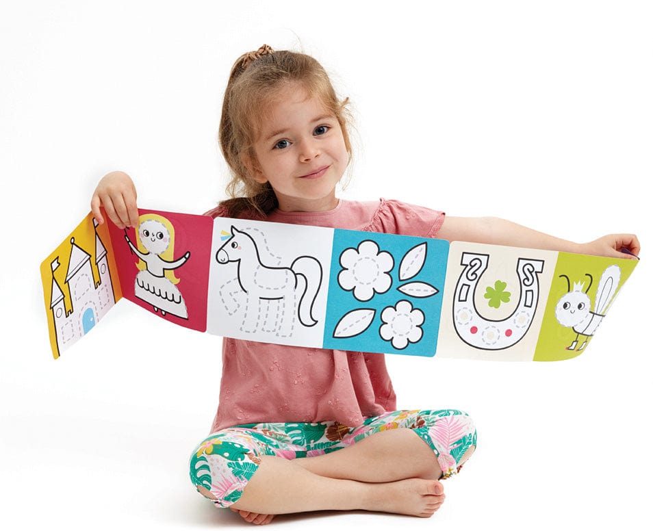 Banana Panda Inc 1 - ART - A - Activity Book Looong Coloring Books