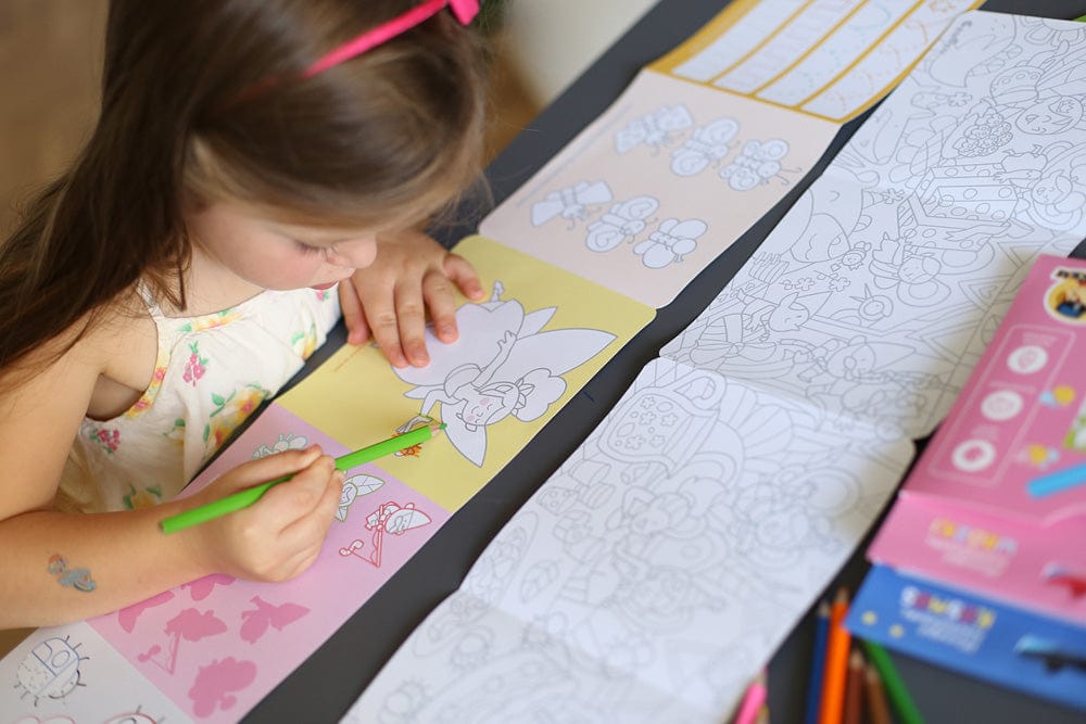 Banana Panda Inc 1 - ART - A - Activity Book Looong Coloring Books