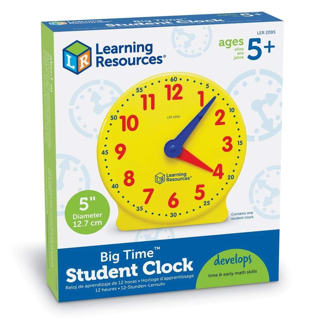 Learning Resources Big Time Student Clock