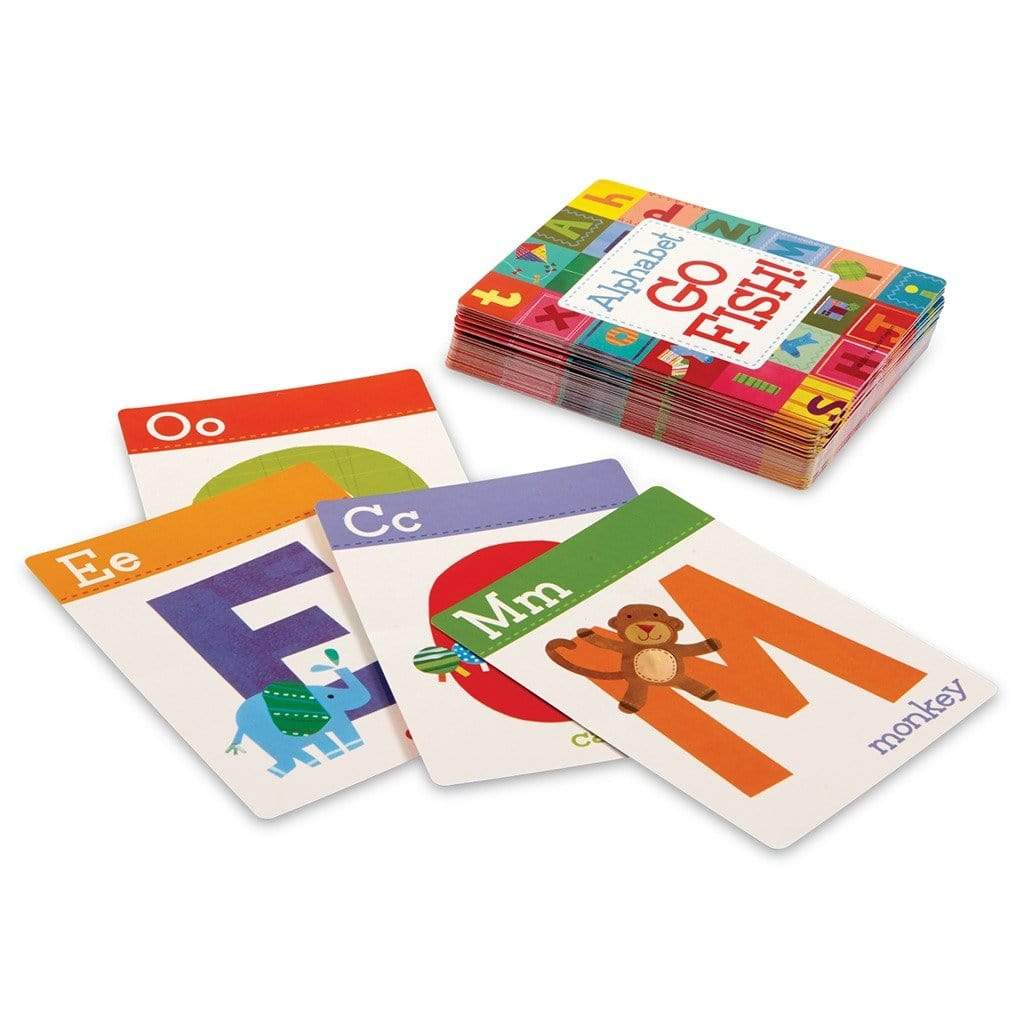 Peaceable Kingdom Alphabet Go Fish Letter Matching Card Game